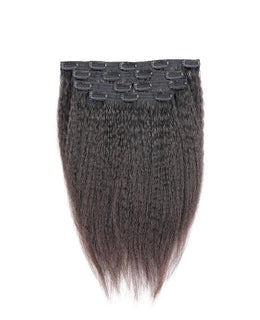 Kinky Straight Seamless Clip In Extensions